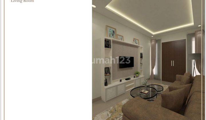 Dijual Rumah Modern Furnished Dekat Akses Tol Pancoran Mas Depok 2