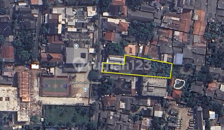 Dijual Cepat Tanah Bonus Rumah Dibawah Njop Bintaro Jaksel