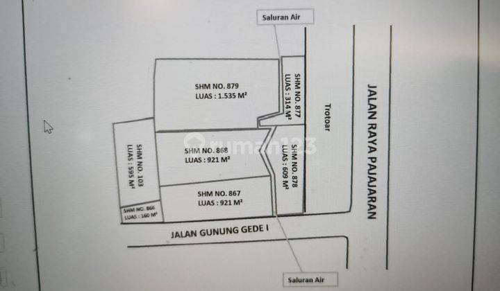 Jual Murah Tanah Komersial di Jl Raya Pajajaran bogor, Dibawah Harga Pasaran 1