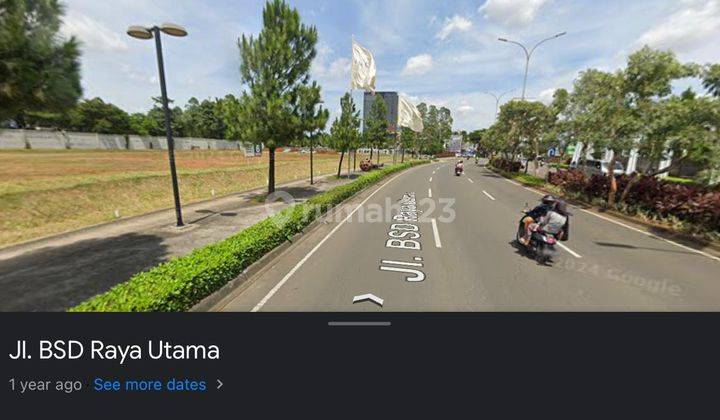 Disewakan Kavling Komersial di Jl Bsd Utama Raya 1