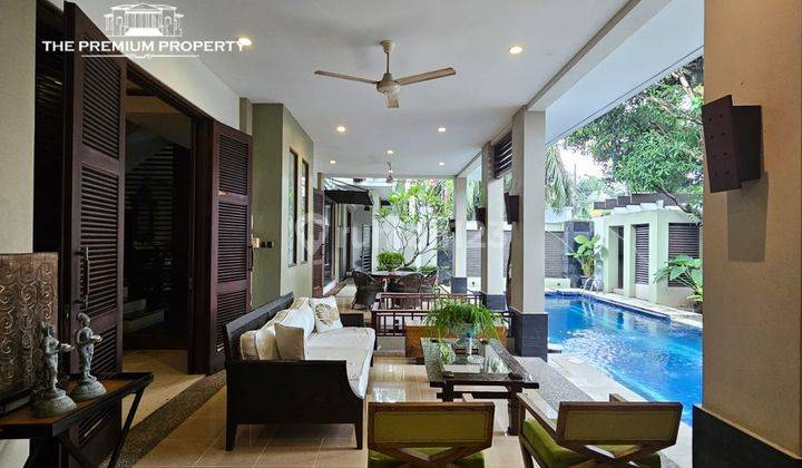 Rumah Di Ampera Modern Tropis, Jakarta Selatan 907 M2 Serasa Bali