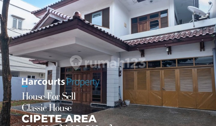 Rumah Cipete Murah Lt.463 Hanya 11 Miliar Siap Survey