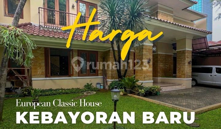 Rumah Kebayoran Baru Lt.. 560 M2 Tenang Asri Harga Nego