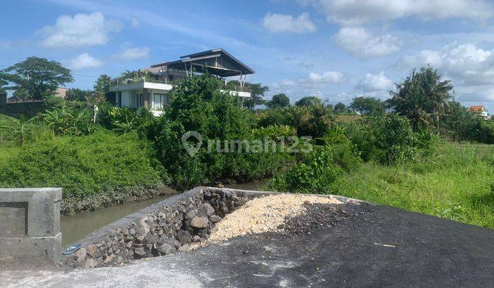 Badly Growing Area!! Riverside Land, View of the Beach and Rice Fields at Seseh Beach, Munggu at Seseh Beach, Munggu 2