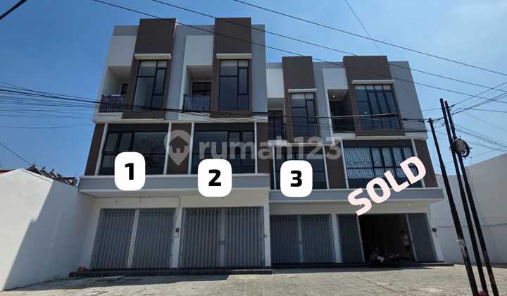For Sale 3-Story Ready-to-Use Shop House in Dharmahusada Surabaya City Vg 81 1
