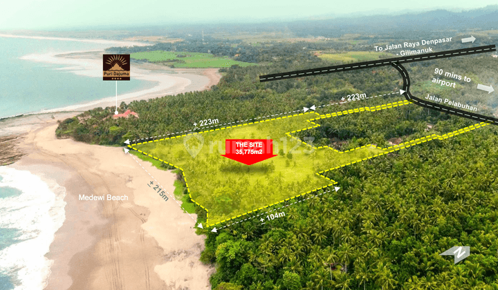 Land Freehold In Great Location Medewi Jembrana 1