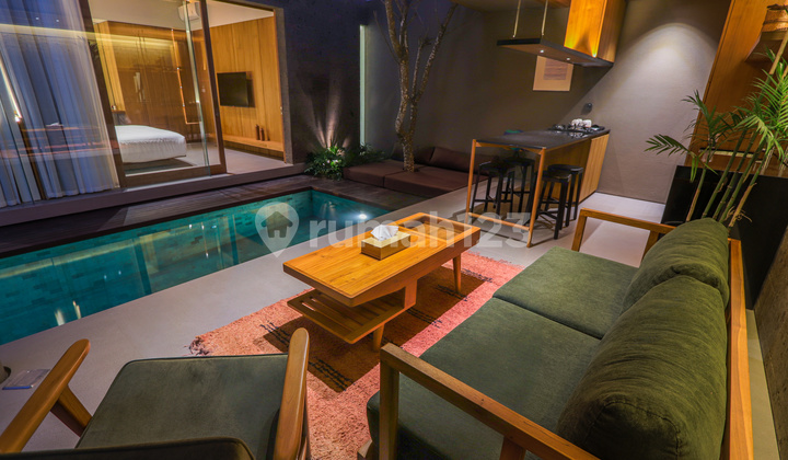 Villa Eksklusif 2 Kamar Tidur dengan Kolam Renang Dijual di Villas Canggu Bali