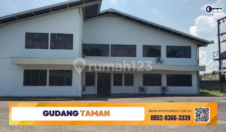 Gudang Disewakan Lokasi Strategis Taman Sidoarjo 1600M2