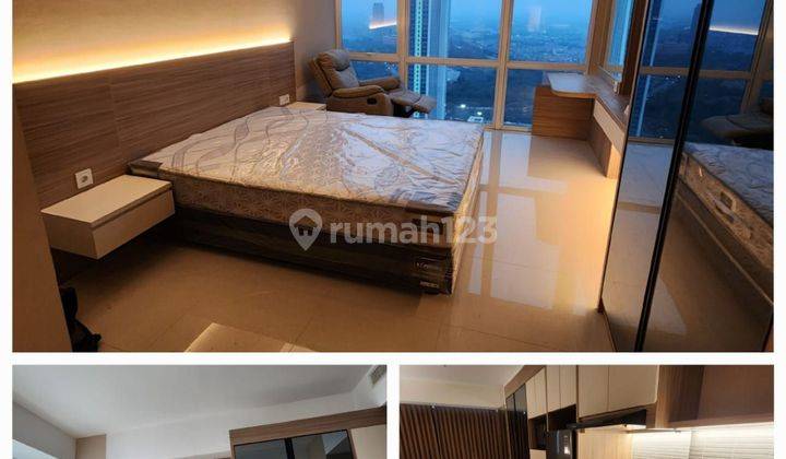 Dijual apartemen Uresident Tower 3 . Full furnish. Baru 2