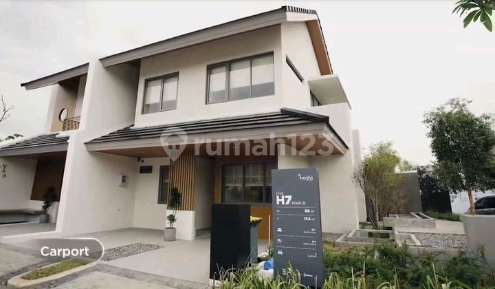 Rumah Bergaya Jepang Di Kota Harapan Indah