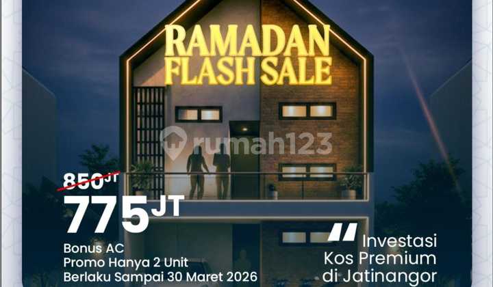 Attractive Investment Boarding House in Jatinangor, Around 800 Million Attractive Investment Boarding House in Jatinangor, Around 800 Million