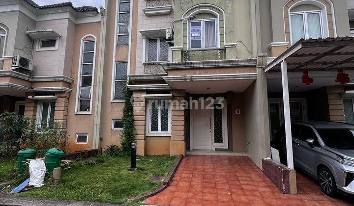 Disewakan Rumah Rapi Siap Huni Di Samaravillage Rumah 3 Lantai Semi Furnished Bagus Di Cluster Samara, Gading Serpong Samara Village 2