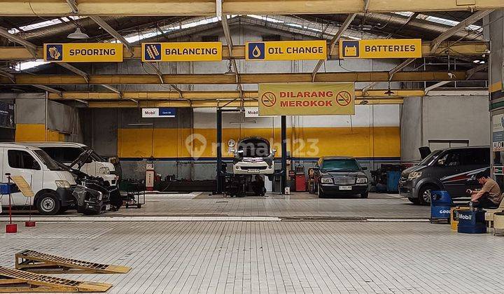 Disewakan tempat usaha cocok untuk Bengkel, expedisi, gudang, car wash 1