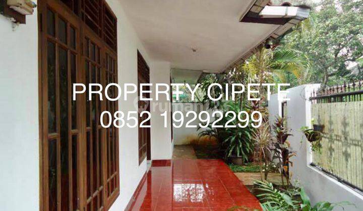 Rumah Asri Disewa Di Lebak Bulus. Bisa Buat Kantor 2
