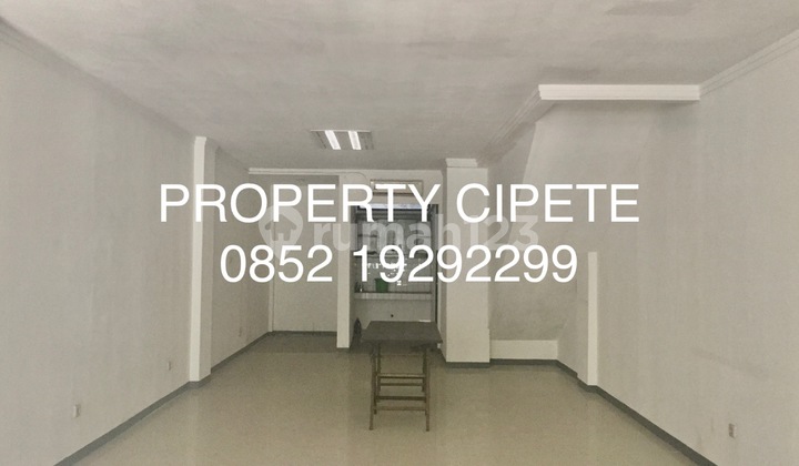 Ruko 2 Lantai Disewa Di Cipete. Bisa Untuk Kantor 1