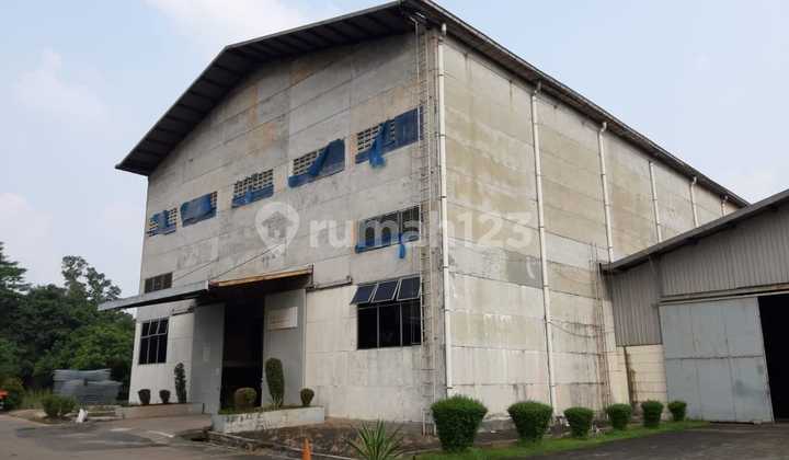 Disewakan Gudang. Lokasi Jln Raya Narogong Limus, Cileungsi Bogor 1