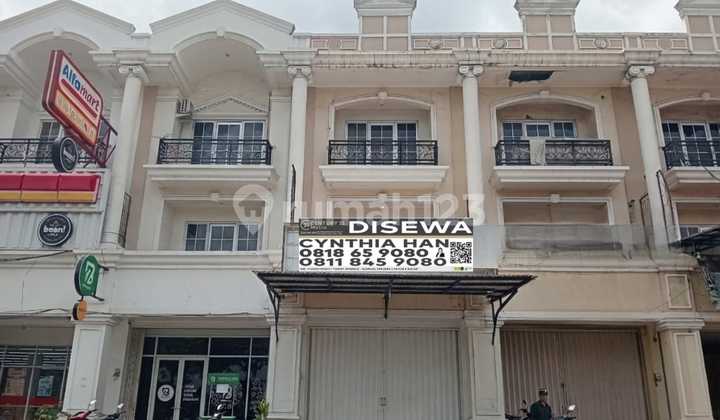 Ruko Strategis Disewa di Sentra Niaga Harapan Indah Bekasi - Lokasi Ramai & Siap Usaha