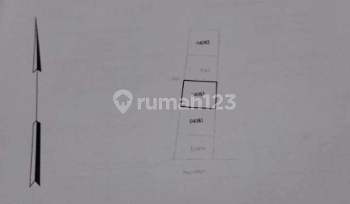 Tanah 275m2 Untuk Rumah Ngaliyan SHM 1