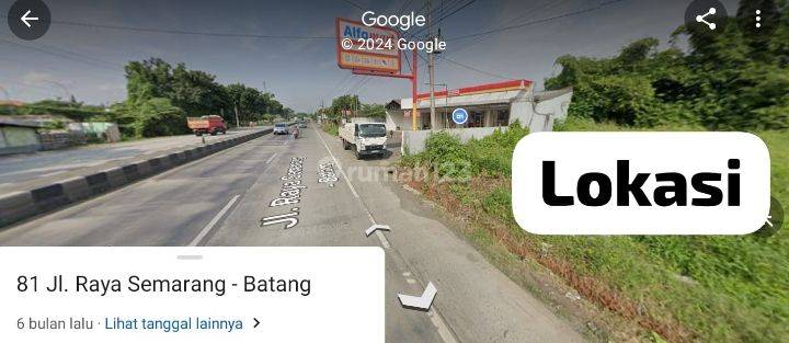 Tanah 4,6 Ha Untuk Gudang Dan Pabrik Kendal Jawa Tengah. Jalan Utama Pantura 2