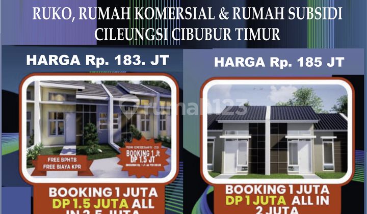 Rumah Subsidi Premium Claster 1