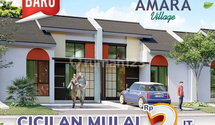 (pl)Rumah Gaya Korea DP 0 Amara Village di stasiun ParungPanjang dekat BSD City 6