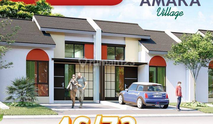 (pl)Rumah Gaya Korea DP 0 Amara Village di stasiun ParungPanjang dekat BSD City 8