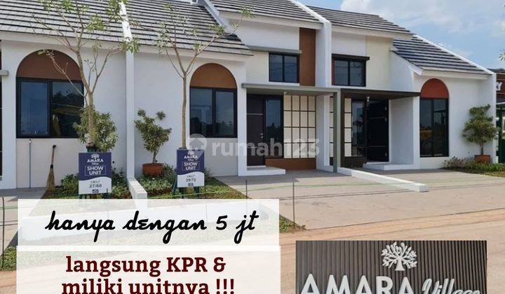 (pl)Rumah Gaya Korea DP 0 Amara Village di stasiun ParungPanjang dekat BSD City 3