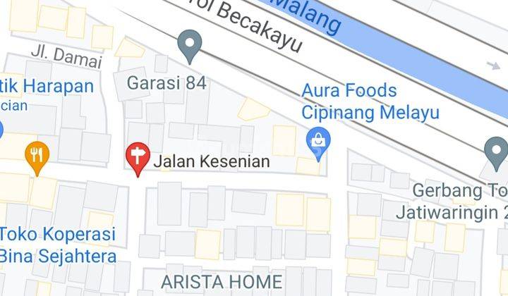 Rumah Tua Hitung Tanah di Area Kalimalang Jakarta Timur 1