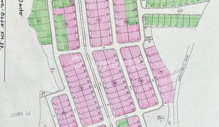 Kavling Residensial dengan Banyak Varian Luas di Vila Pertiwi Estat Cilodong Depok