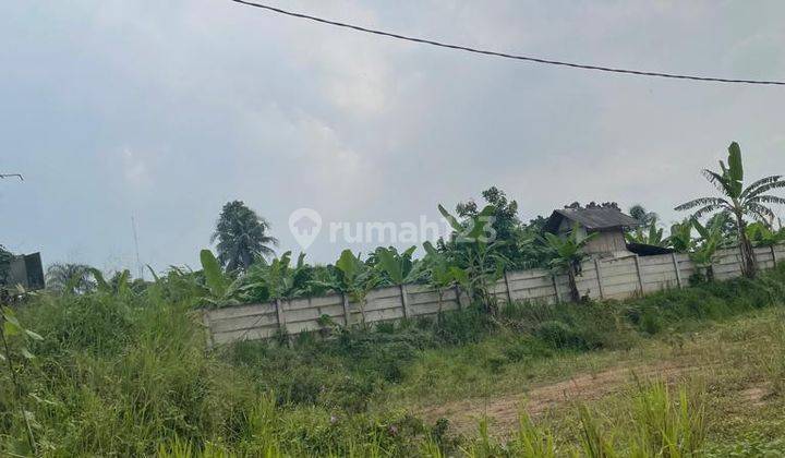 Tanah padat siap bangun di jalan raya tigaraksa - adiyasa 2