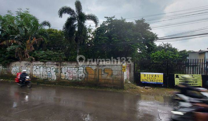 Tanah siap bangun di depan perumahan Bukit Dago - Gunung Sindur 1