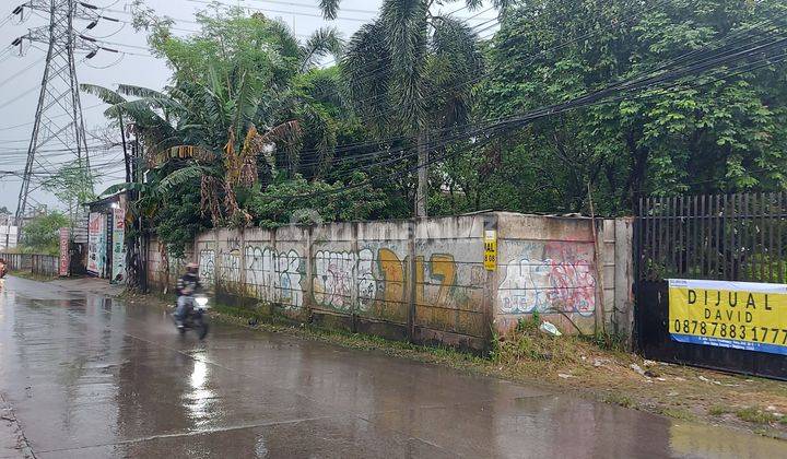 Tanah siap bangun di depan perumahan Bukit Dago - Gunung Sindur 2