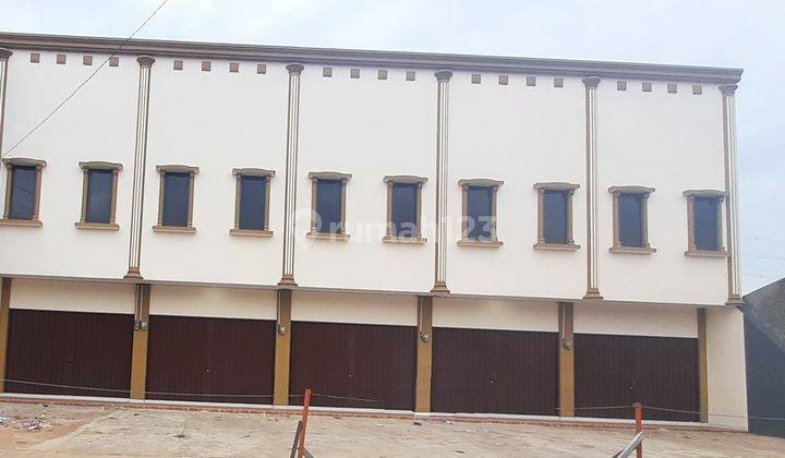 Ruko pinggir jalan Utama Mustikasari harga per unit 1,65 M di Bekasi 1