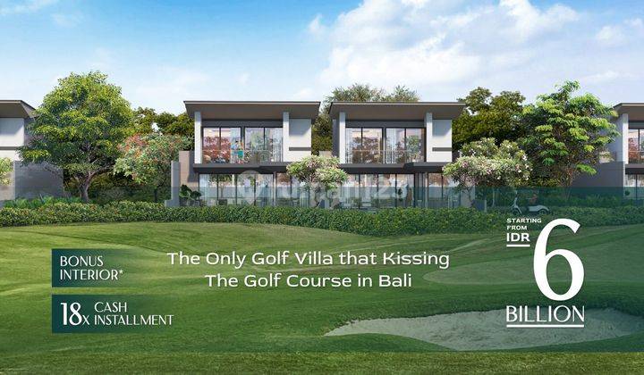 The Links Golf Villa Pecatu Indah Resort Bali Directly Facing Golf Course Fully Furnished 1