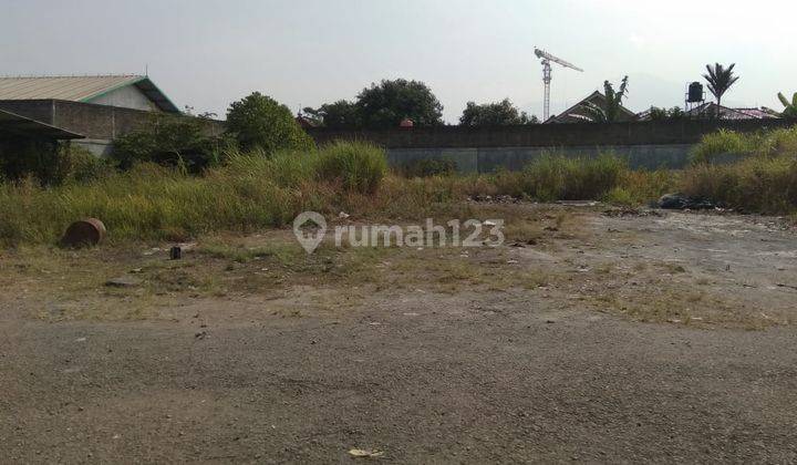 murah! Tanah ex Gudang, masuk Tronton, hanya 200 m ke Soekarno Hatta Dekat Polda Jabar 5