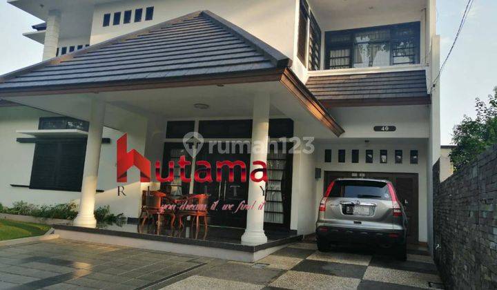 Rumah Lux 2 LT, Fully Furnished Sayap Riau dekat Gedung Sate, Bandung Pusat cocok utk Tinggal/Usaha 1