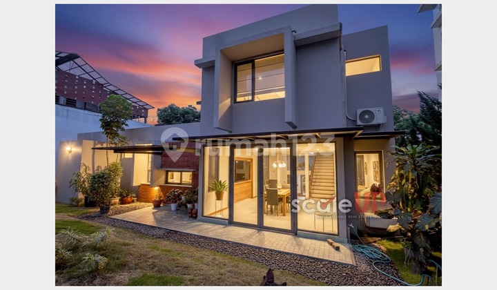 Terkeren Di Dago Resort, Rumah Modern Lux Fully Furnished View Bukit 