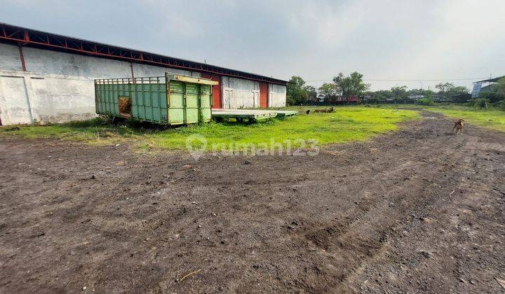 Dijual/Sewa  Tanah Industri Di Kalianak Barat, Surabaya, Akses Container, Pinggir Jalan Raya, Dekat Ke Pelabuhan Tanjung Perak Dan Pelabuhan Teluk Lamong, 