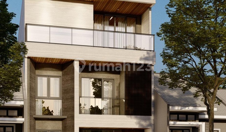 Brand New Modern 3-Story House - Luxurious Minimalist Elegant Facade - Alam Sutera - Near Sutera Narada, Onyx, Kirana, Laurensia School, Asri, Buana, Palma, Orlanda, Leora, Winona, Victoria (200) 2