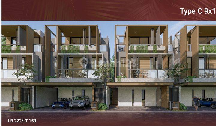 Rumah Mewah Premium di Metland Cyber City 1