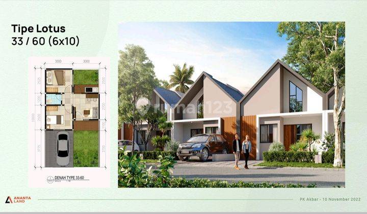 Dijual rumah Ananta Homes Tenjo 3