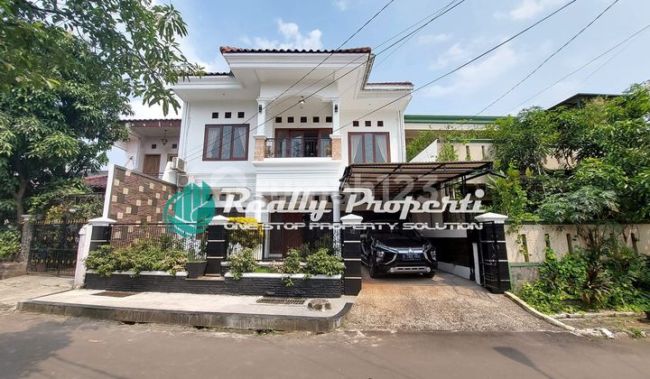 For Rent Semi Furnished 2-Story House In Bulog Complex Jatiwarna Pondok Melati Bekasi City.
