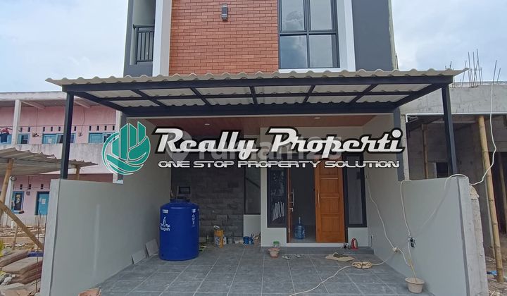 Dijual Rumah Baru 2 Lantai Siap Huni Dalam Cluster Dibambu Apus Jakarta Timur.
