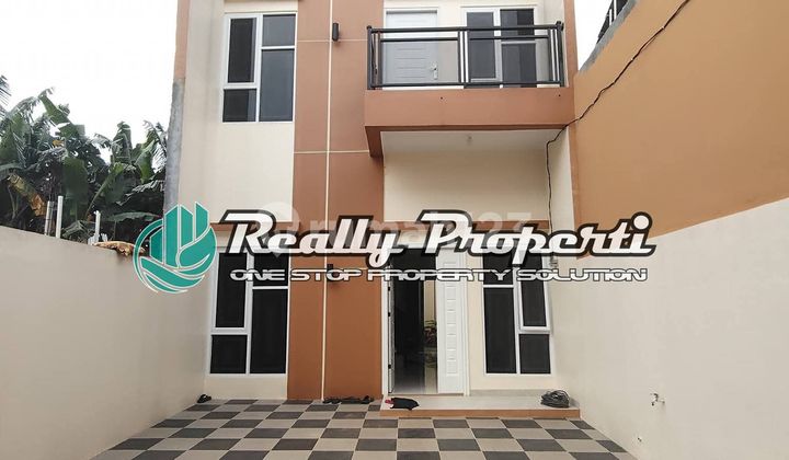 Di Jual Rumah Baru 2 Lantai Bebas Banjir Dijatibening Baru Pondok Gede Bekasi.