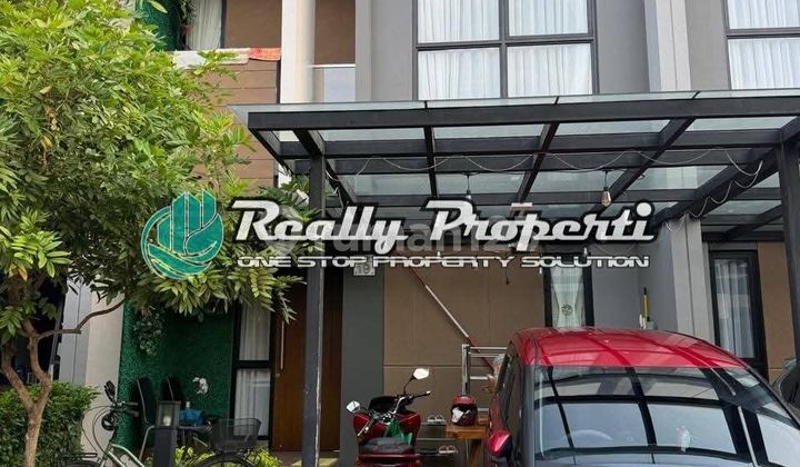 For Sale Modern Minimalist House and Fully Furnished in Sumarecon Harapan Baru, North Bekasi