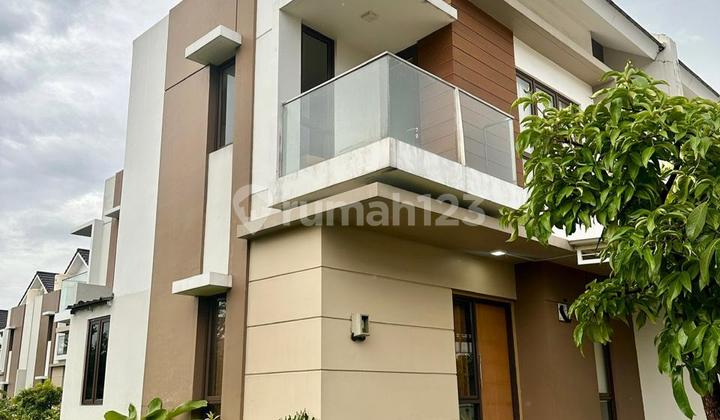 Summarecon Bekasi Olive Residence, Rumah Furnished Siap Huni Posisi Hoek