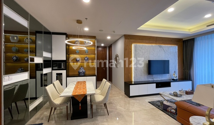 Disewakan Apartemen The Elements 2 BR Interior Mewah
