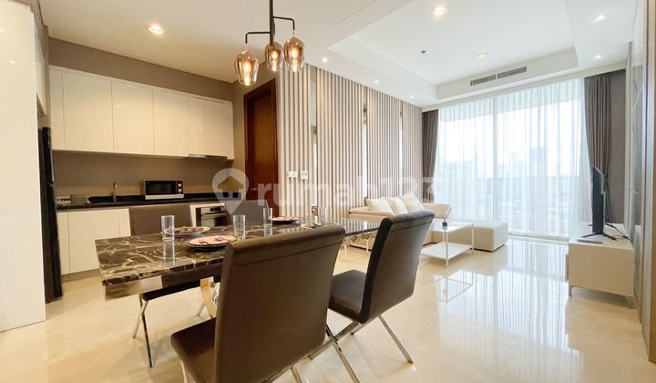 Apartemen The Elements 2 BR Fully Furnished Luxury Interior