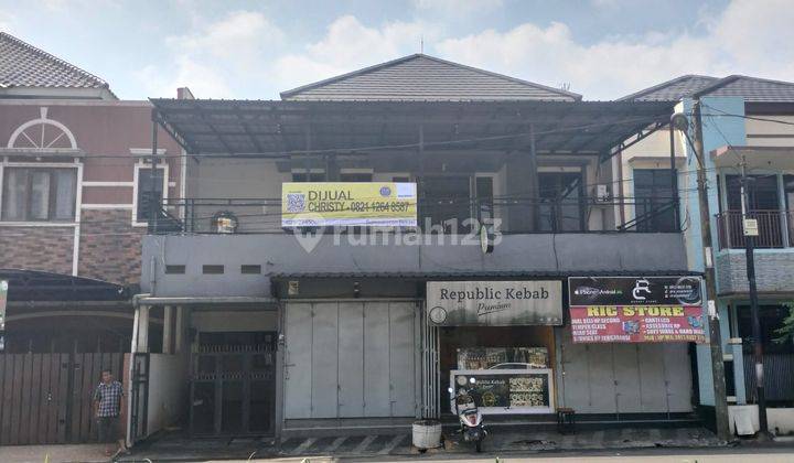 Rumah Usaha Dengan 3 Kios Aktif Lokasi Strategis 1