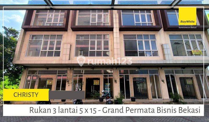 Rukan 3 Lantai 5x15 Grand Permata Bisnis Pusat Kota Bekasi 2